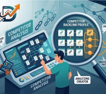 Competitor backlink profile analysis