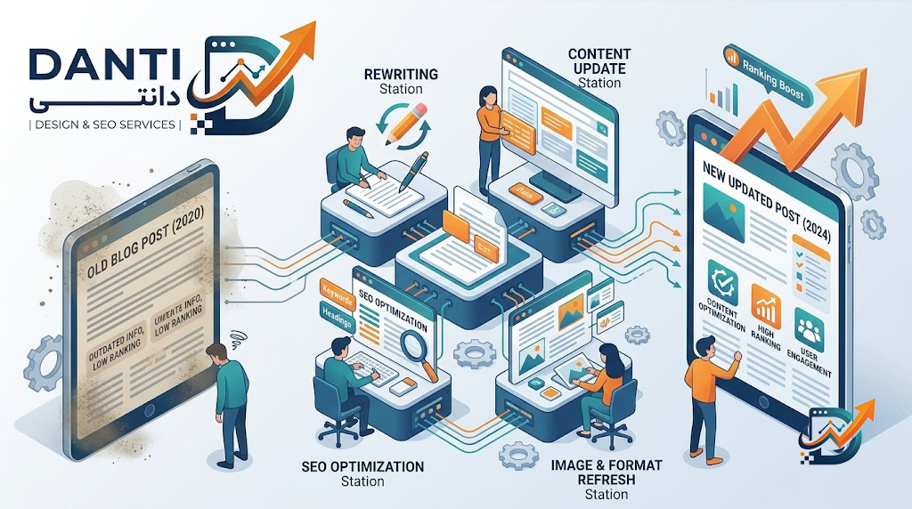 Updating old content seo