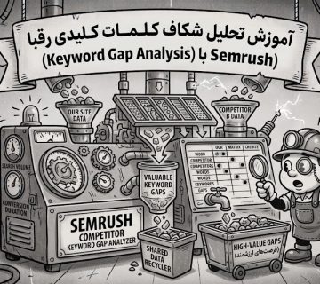 تحلیل شکاف کلمات کلیدی (Keyword Gap) رقبا به کمک Semrush